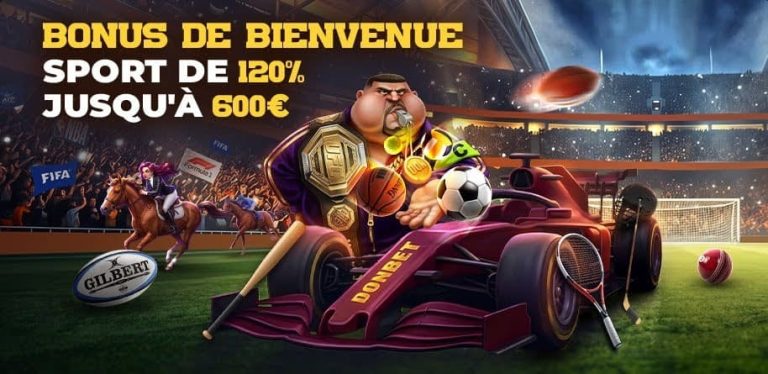 Donbet Casino bonus bienvenue sport