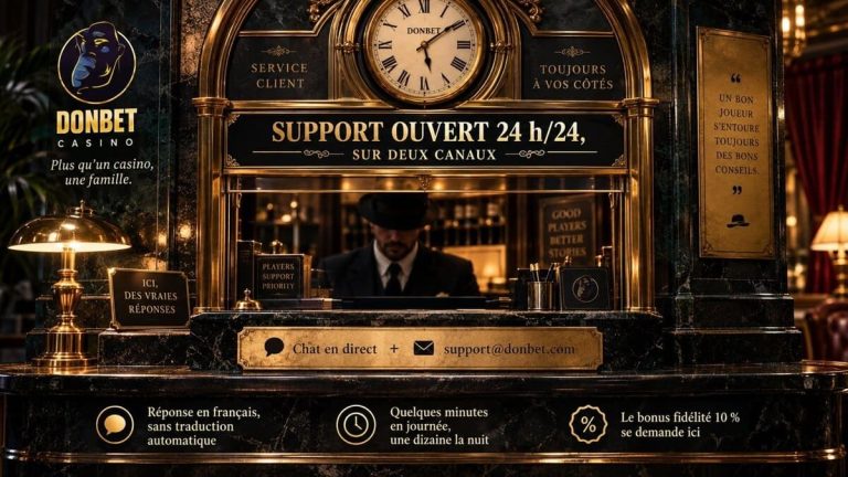 Donbet Casino service client